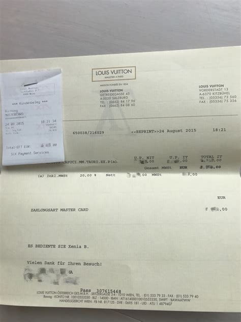 what do louis vuitton receipt look like|authentic louis vuitton receipt.